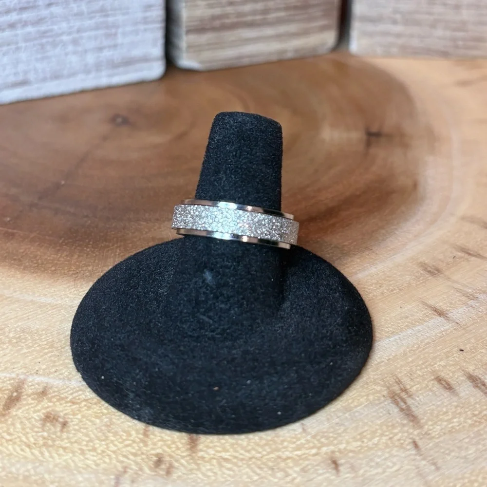 Glitter Silver Fidget Women's 💍